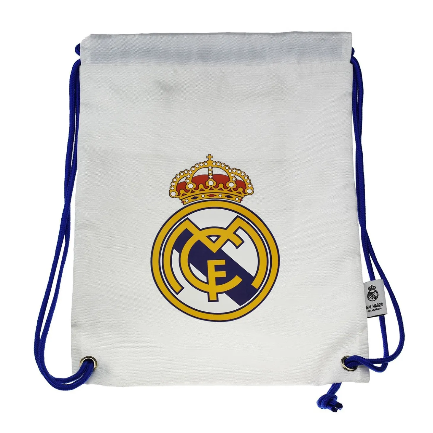 Project & Rogers Bags & Luggage | Bags^Real Madrid Crest Gymsack -White/Blue