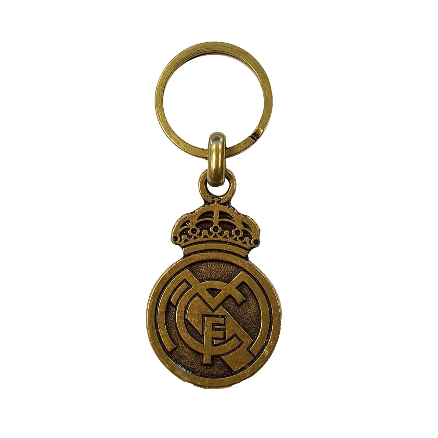 Project & Rogers Keyrings^Real Madrid Gold Crest Keyring