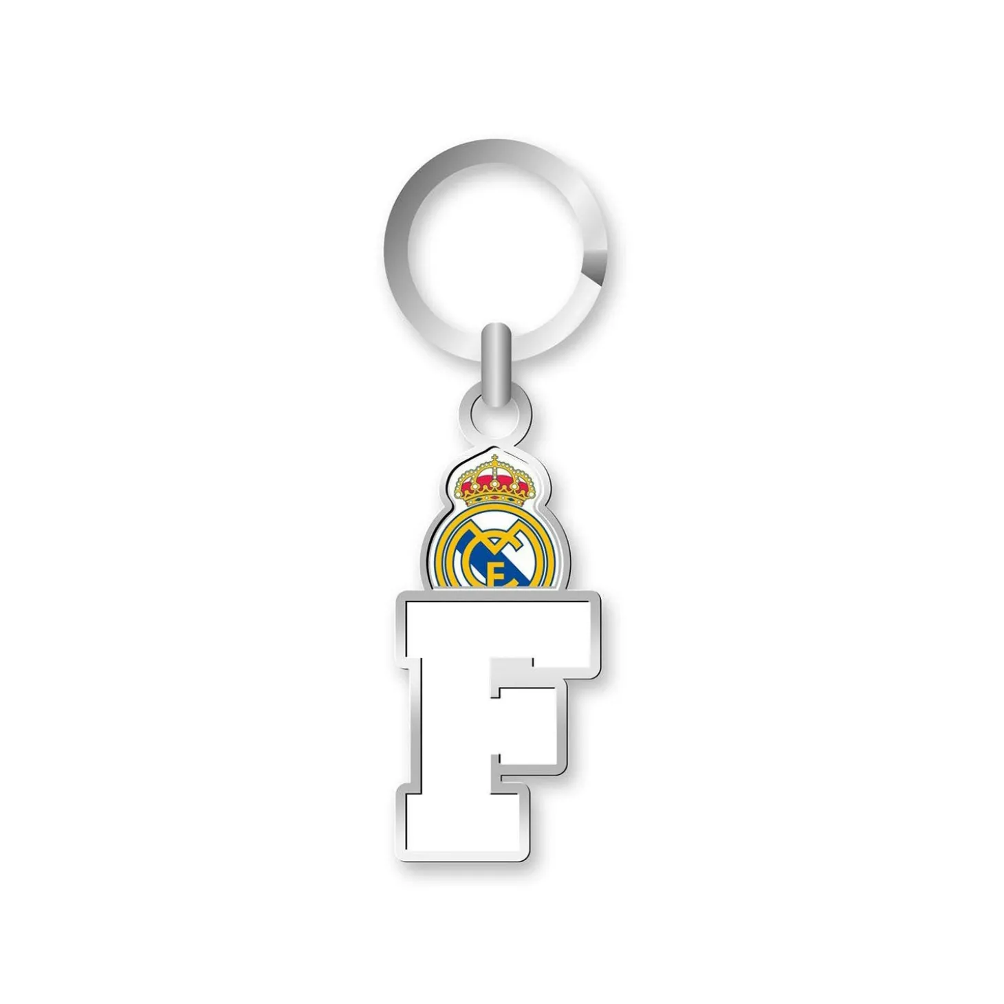 Project & Rogers Keyrings^Real Madrid Letter Keyring- F