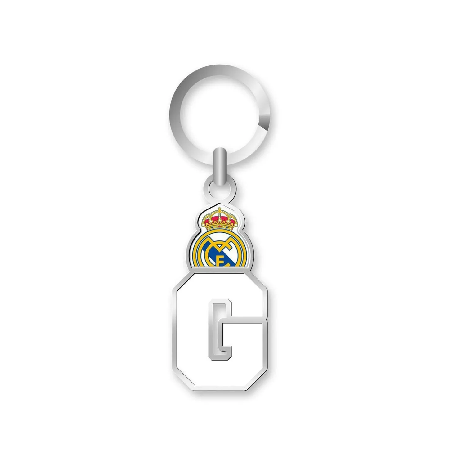 Project & Rogers Keyrings^Real Madrid Letter Keyring- G