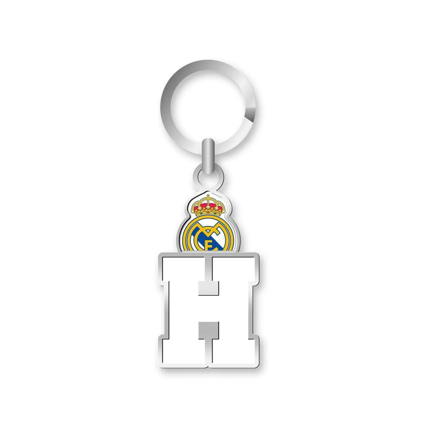 Project & Rogers Keyrings^Real Madrid Letter Keyring- H