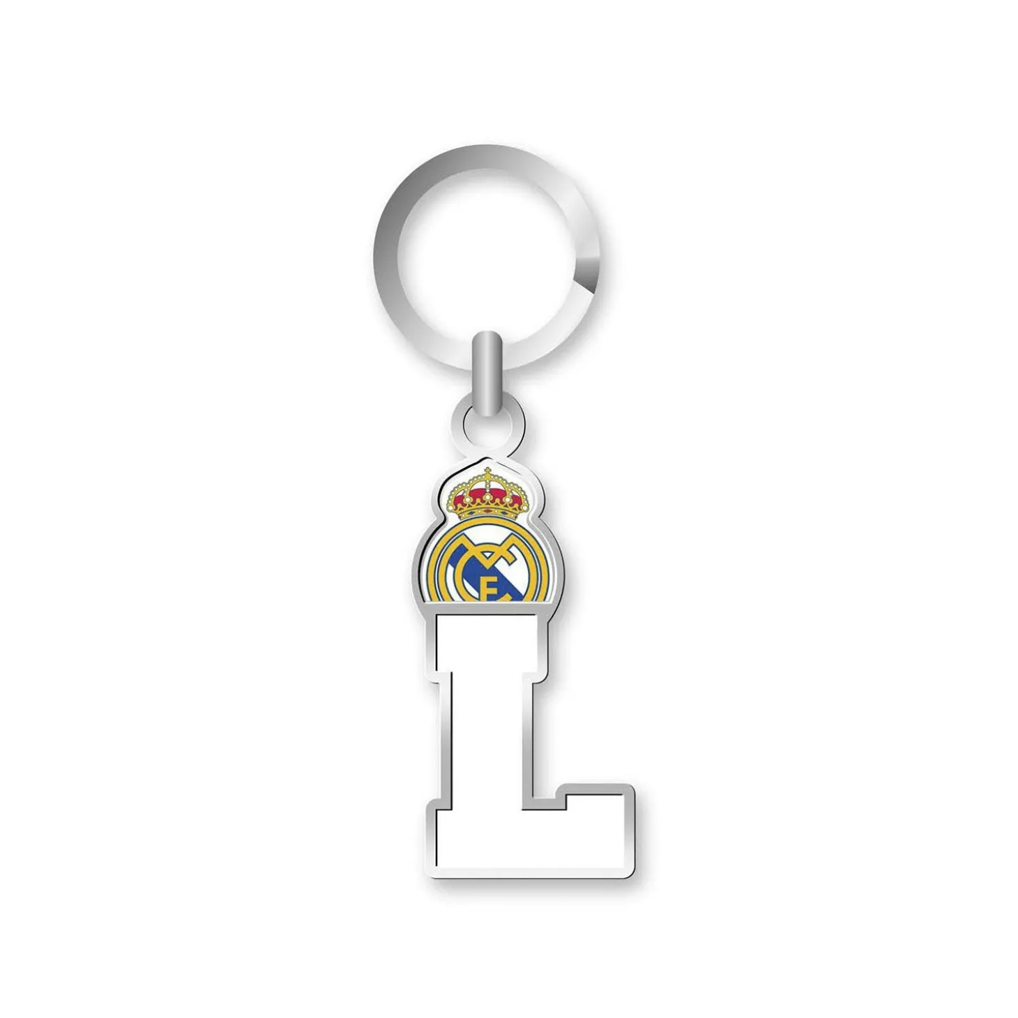 Project & Rogers Keyrings^Real Madrid Letter Keyring- L