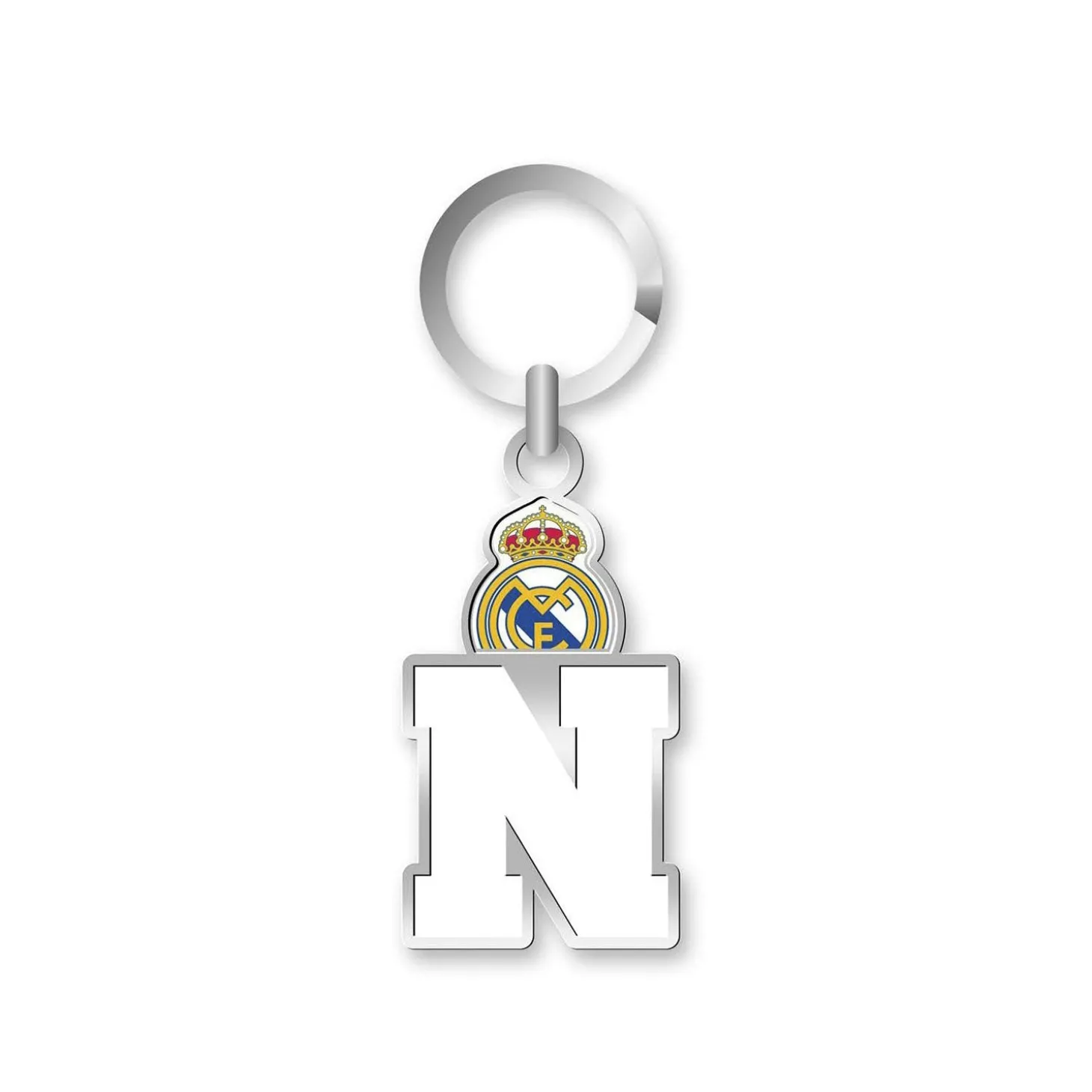 Project & Rogers Keyrings^Real Madrid Letter Keyring- N