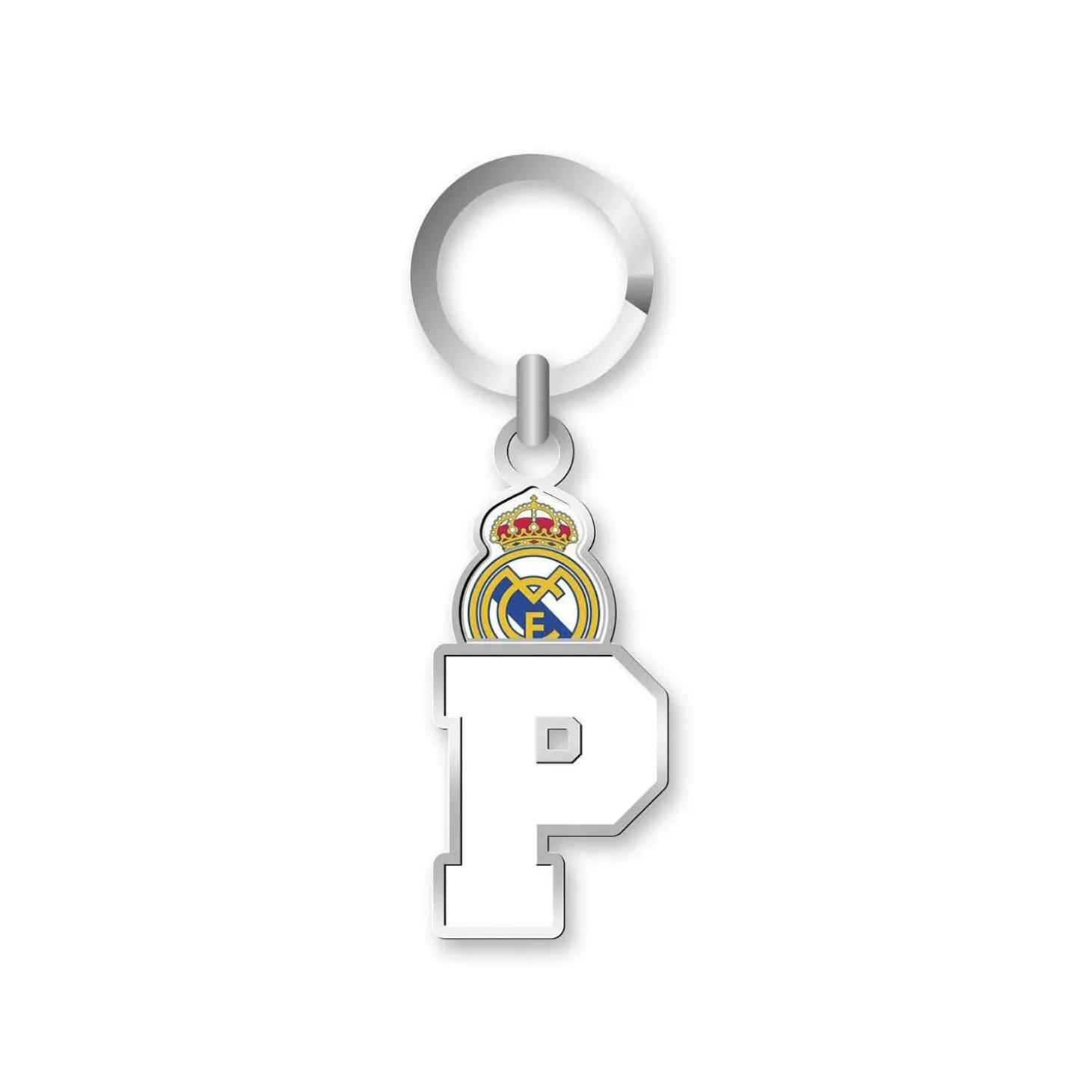 Project & Rogers Keyrings^Real Madrid Letter Keyring- P