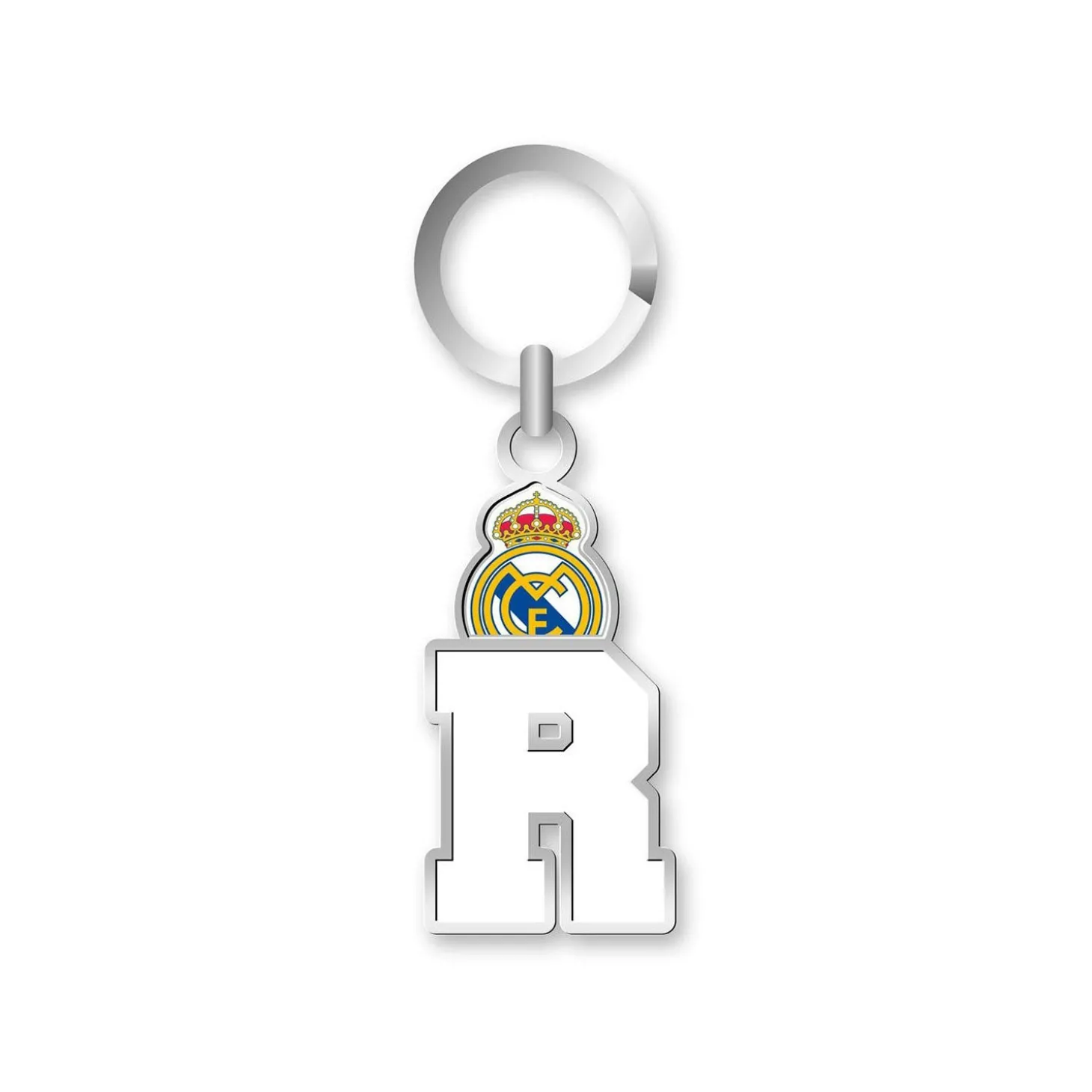 Project & Rogers Keyrings^Real Madrid Letter Keyring- R