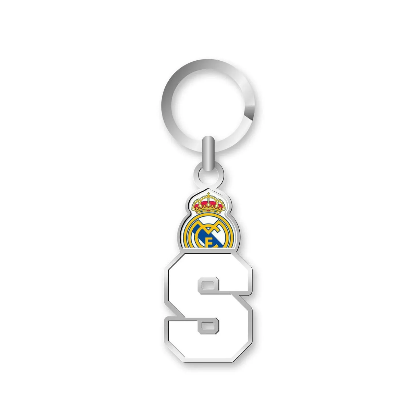 Project & Rogers Keyrings^Real Madrid Letter Keyring- S