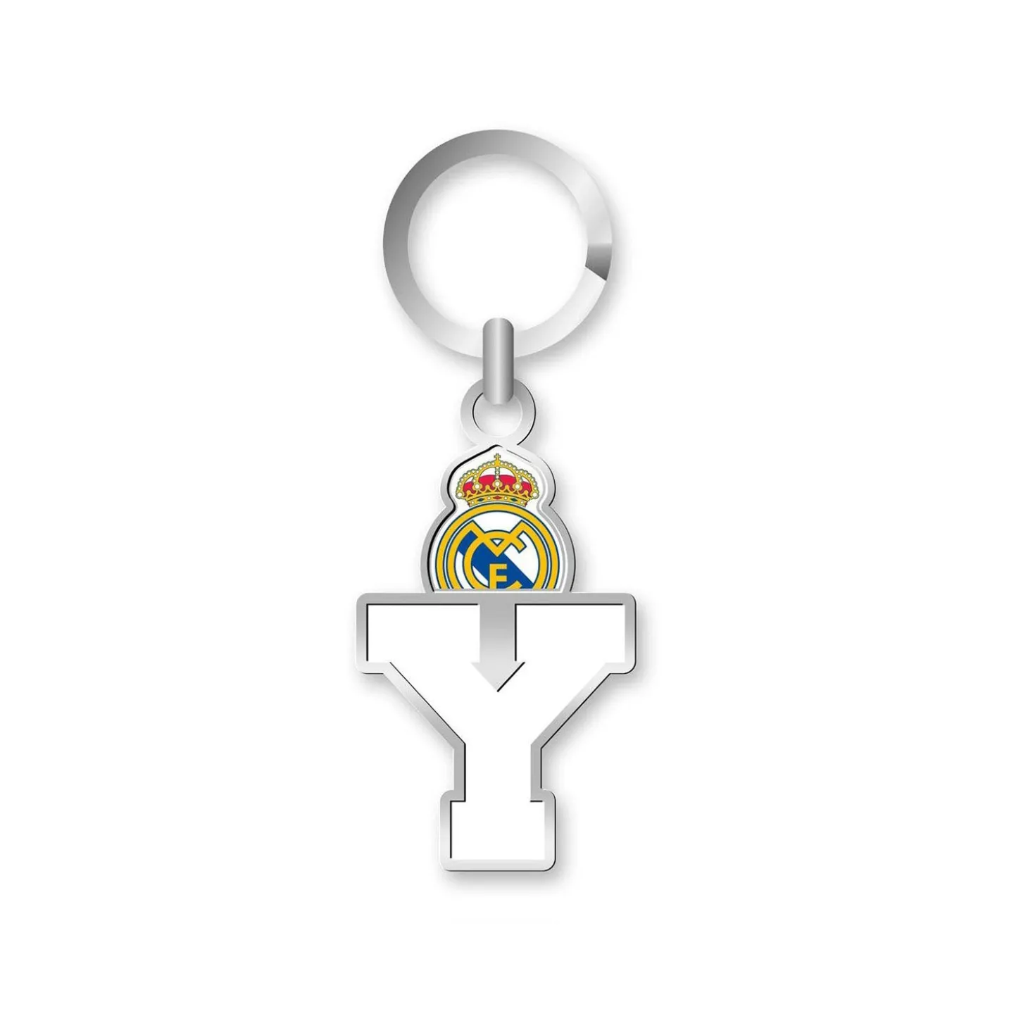 Project & Rogers Keyrings^Real Madrid Letter Keyring- Y