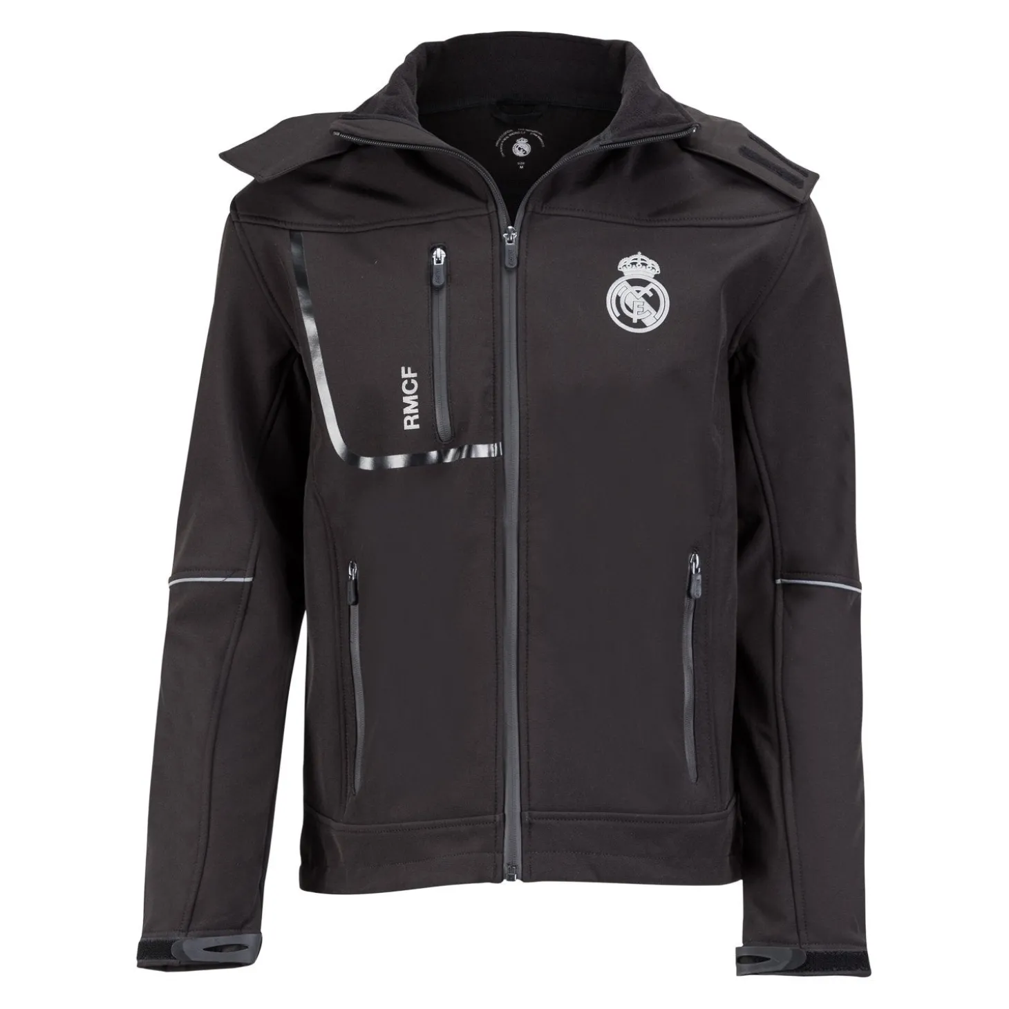 Project Rogers & JLK, S.L. Jackets^Real Madrid Mens Softshell Black