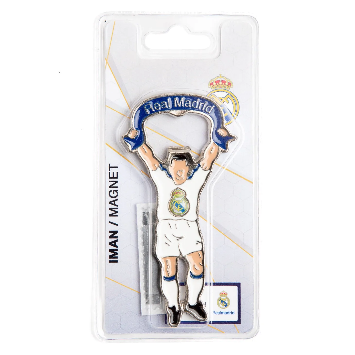 Project & Rogers Glassware & Cups^Real Madrid Scarf Bottle Opener Magnet