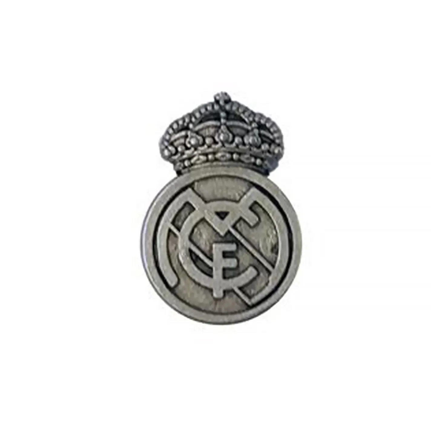 Project & Rogers Keyrings^Real Madrid Silver Crest Pin