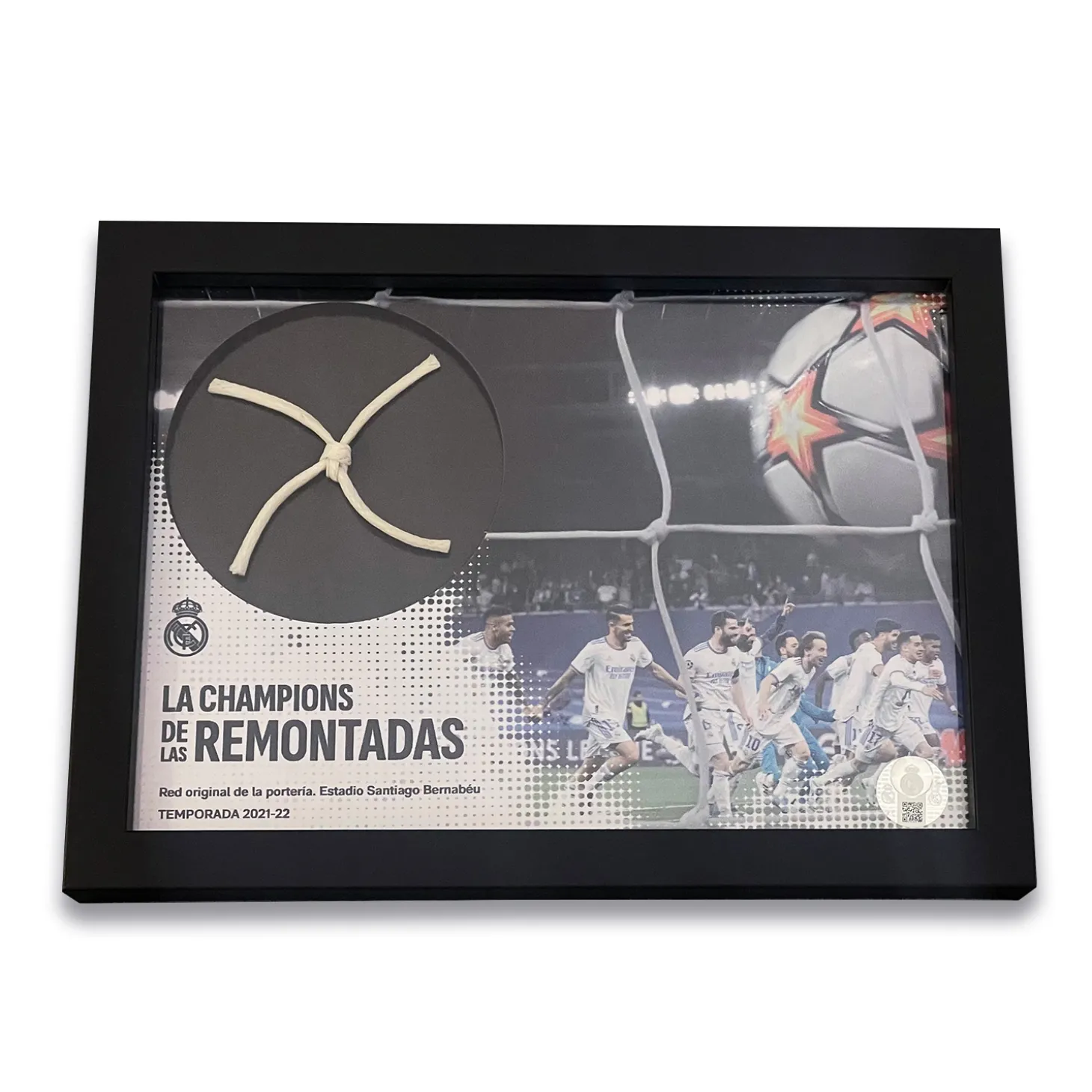 Pursuit 3 Back To School | Memorabilia^Santiago Bernabéu Stadium Goal Net UCL 21/22 Frame