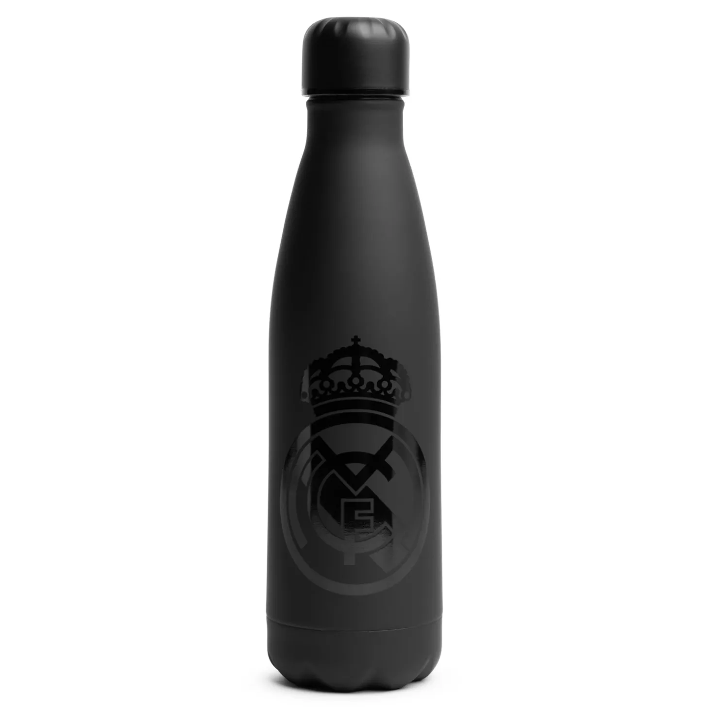 CyP Brands Evolution S.L. Glassware & Cups^Steel Rubberized Bottle Black/Black 500ml
