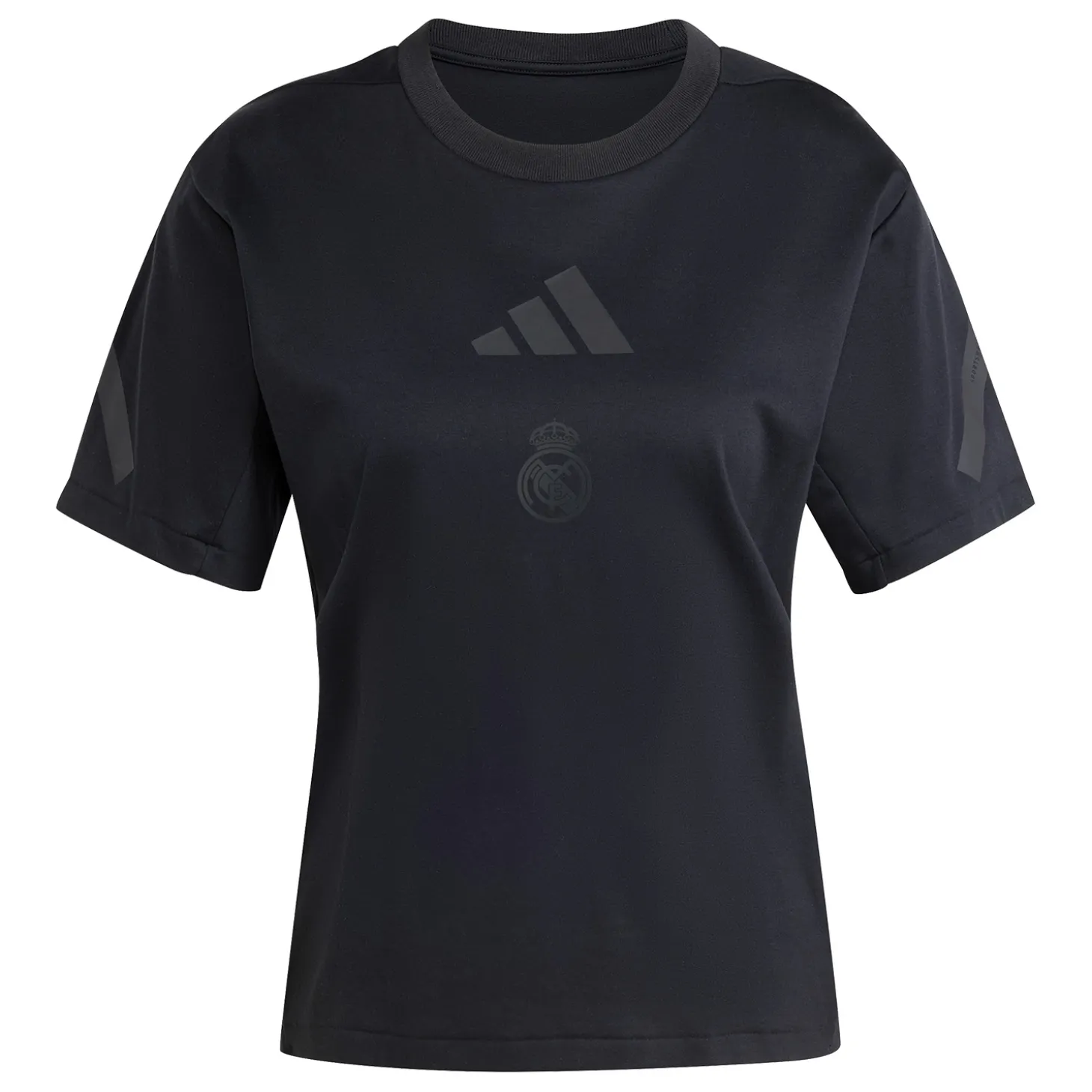 Adidas España, S.A.U T-Shirts | Tracksuits^Womens adidas Real Urban T-Shirt Black