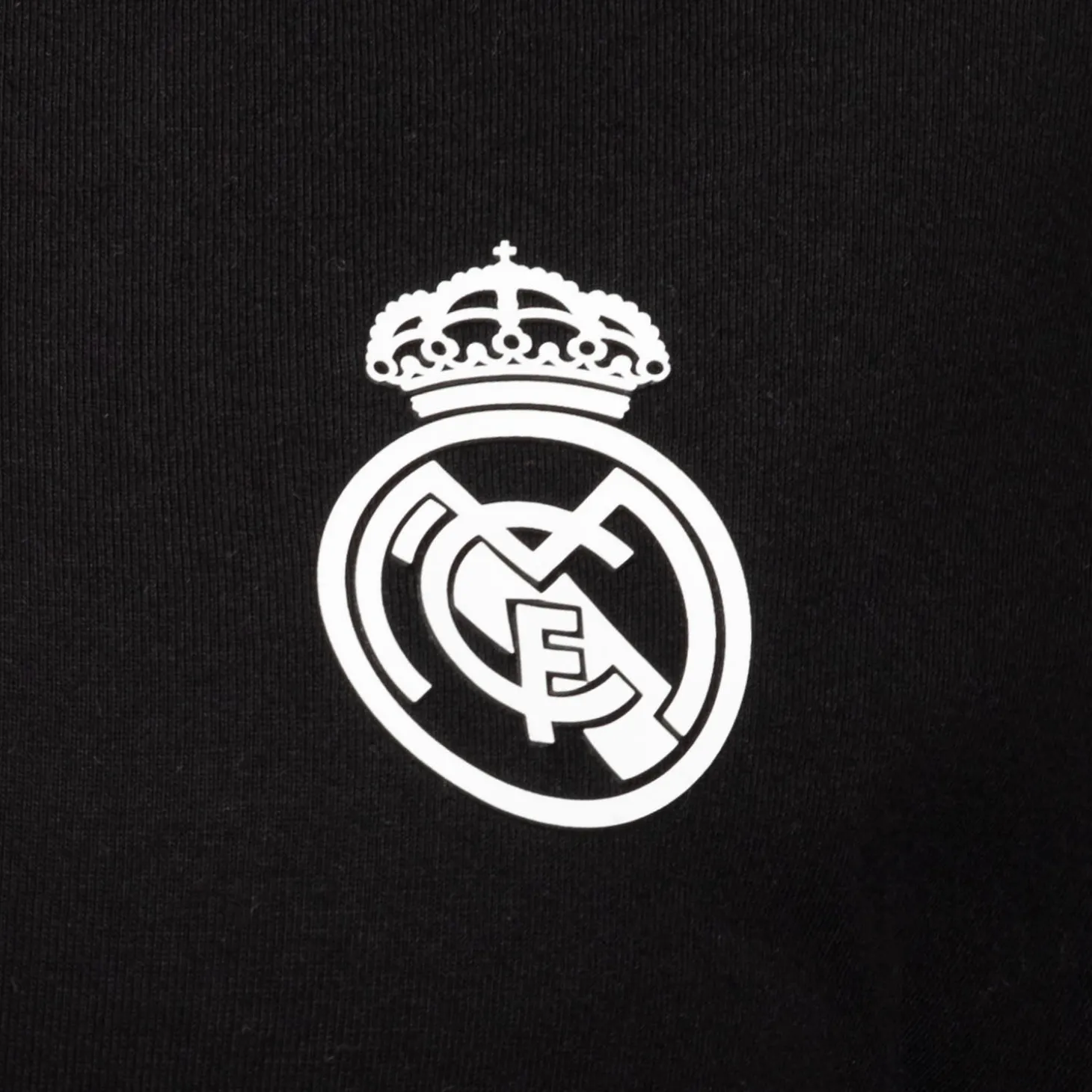 OSDM T-Shirts^Womens ECO Essentials Real Madrid Monocolor Crest T-Shirt Black