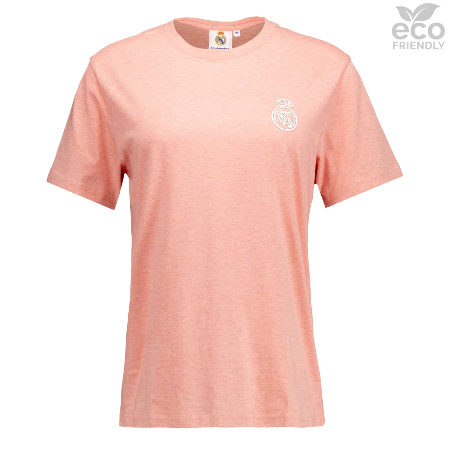 OSDM T-Shirts^Womens ECO Essentials Real Madrid Monocolor Crest T-Shirt Pink