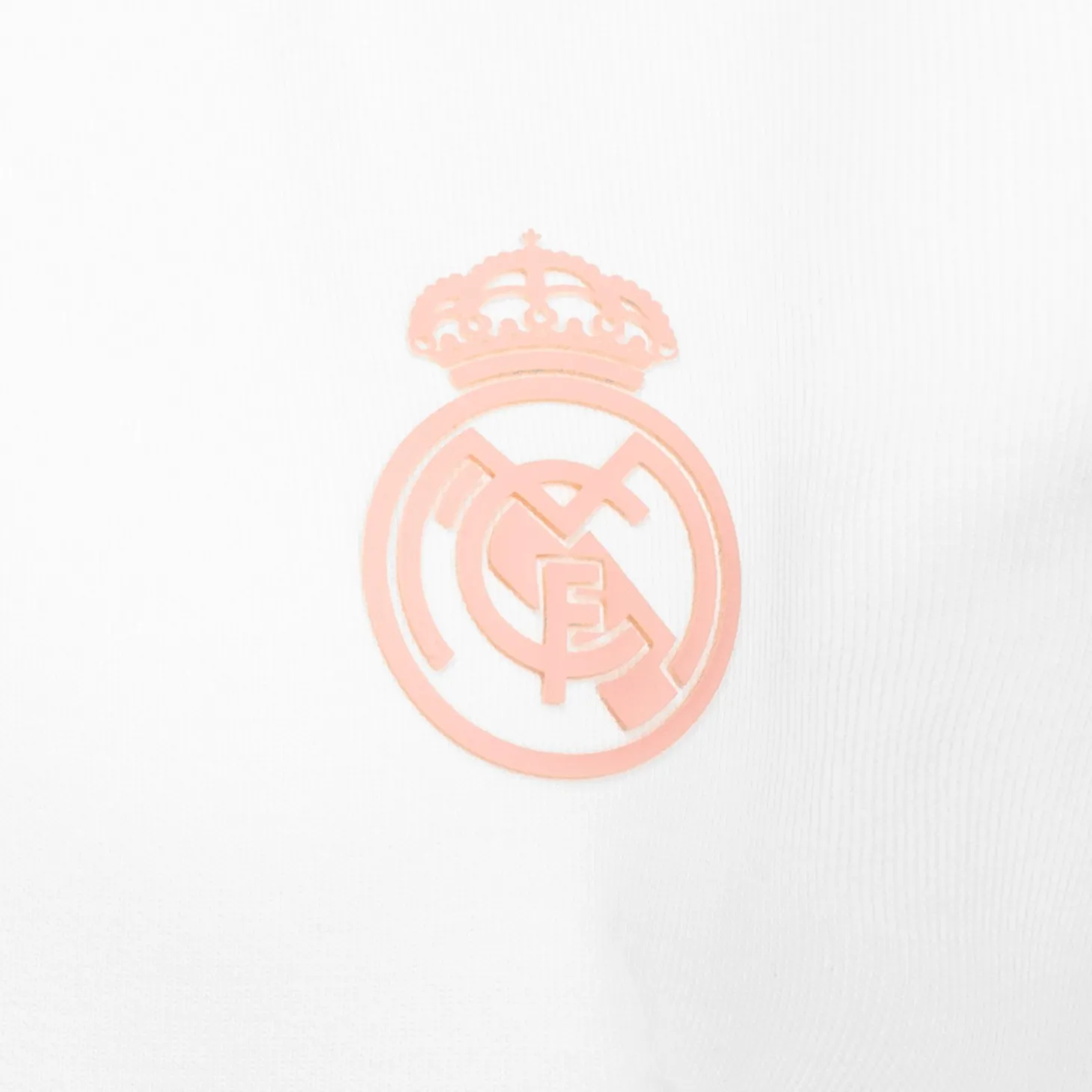 OSDM T-Shirts^Womens ECO Essentials Real Madrid Monocolor Crest T-Shirt White
