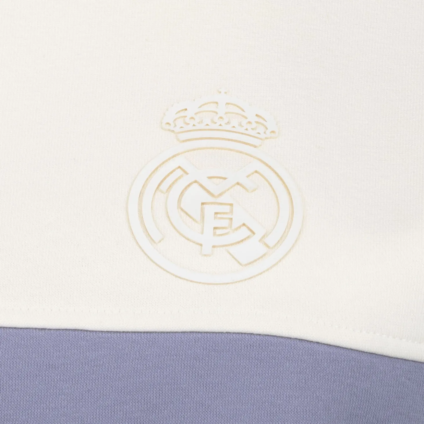 Foundry Sweatshirts^Womens Real Madrid Ladies Vintage Bone Cropped Panel Sweatshirt