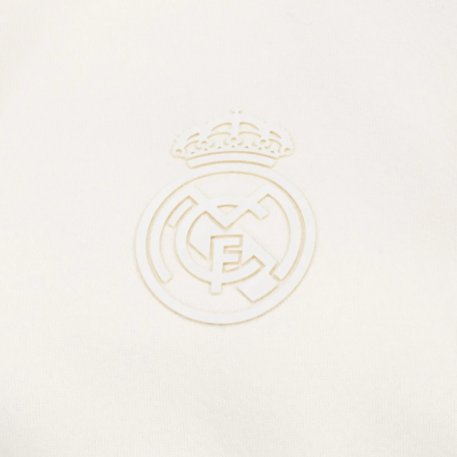 Foundry Sweatshirts^Womens Real Madrid Ladies Vintage Bone Zip Collar Sweatshirt
