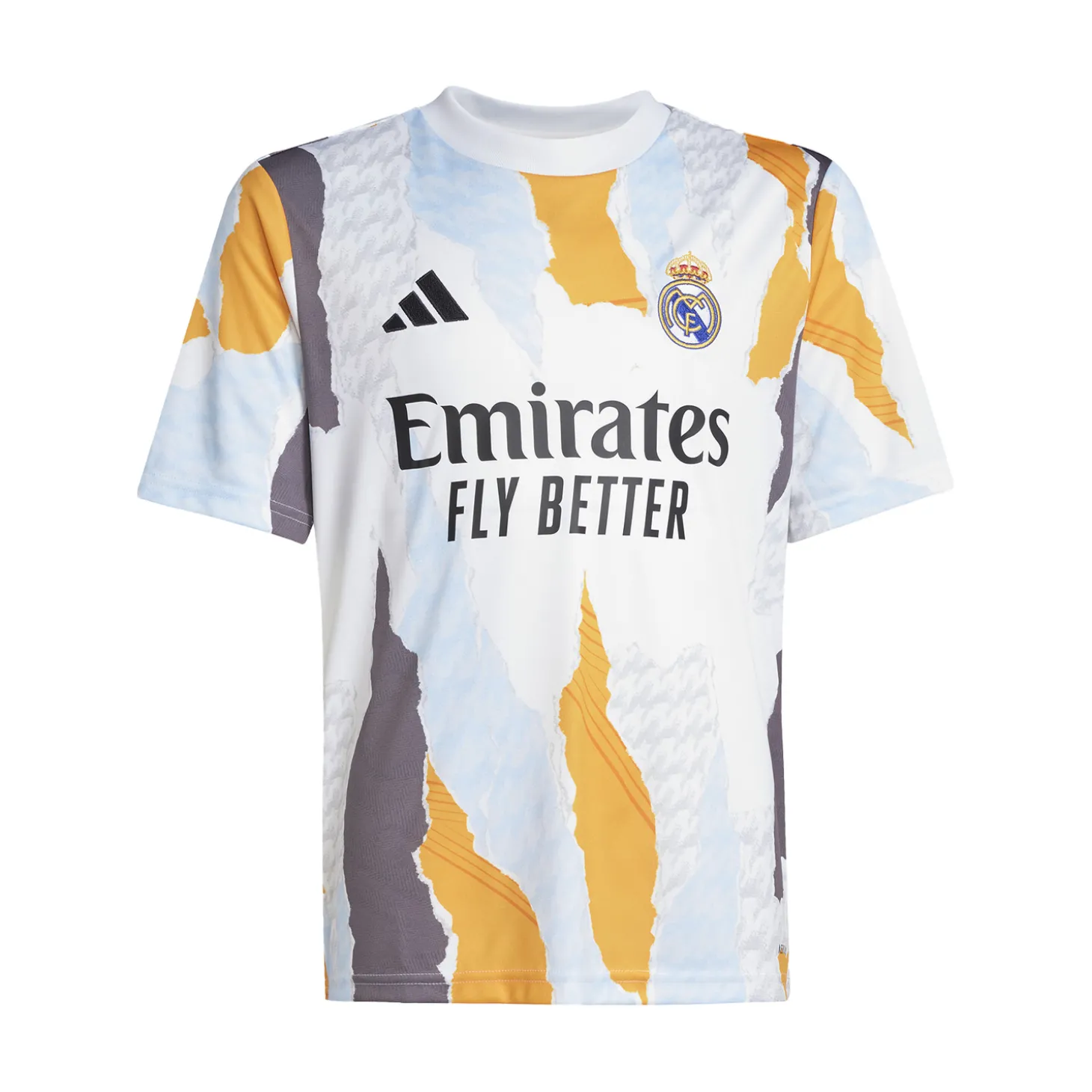 Adidas España, S.A.U T-Shirts | T-Shirts^Youth adidas Warm Up Shirt 24/25 White