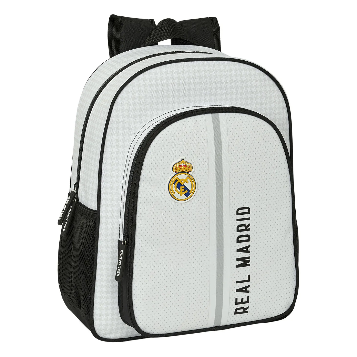 SAFTA S.A. Bags & Luggage | Back To School^Youth Backpack White/Black Real Madrid