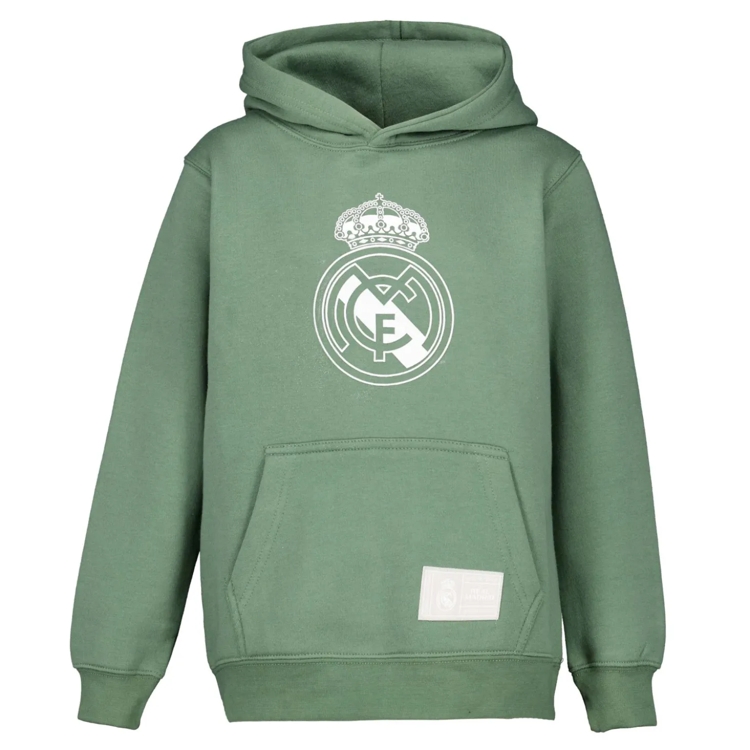 Sport Design Sweden AB Sweatshirts^Youth Color Crest Hoodie Dark Green Real Madrid