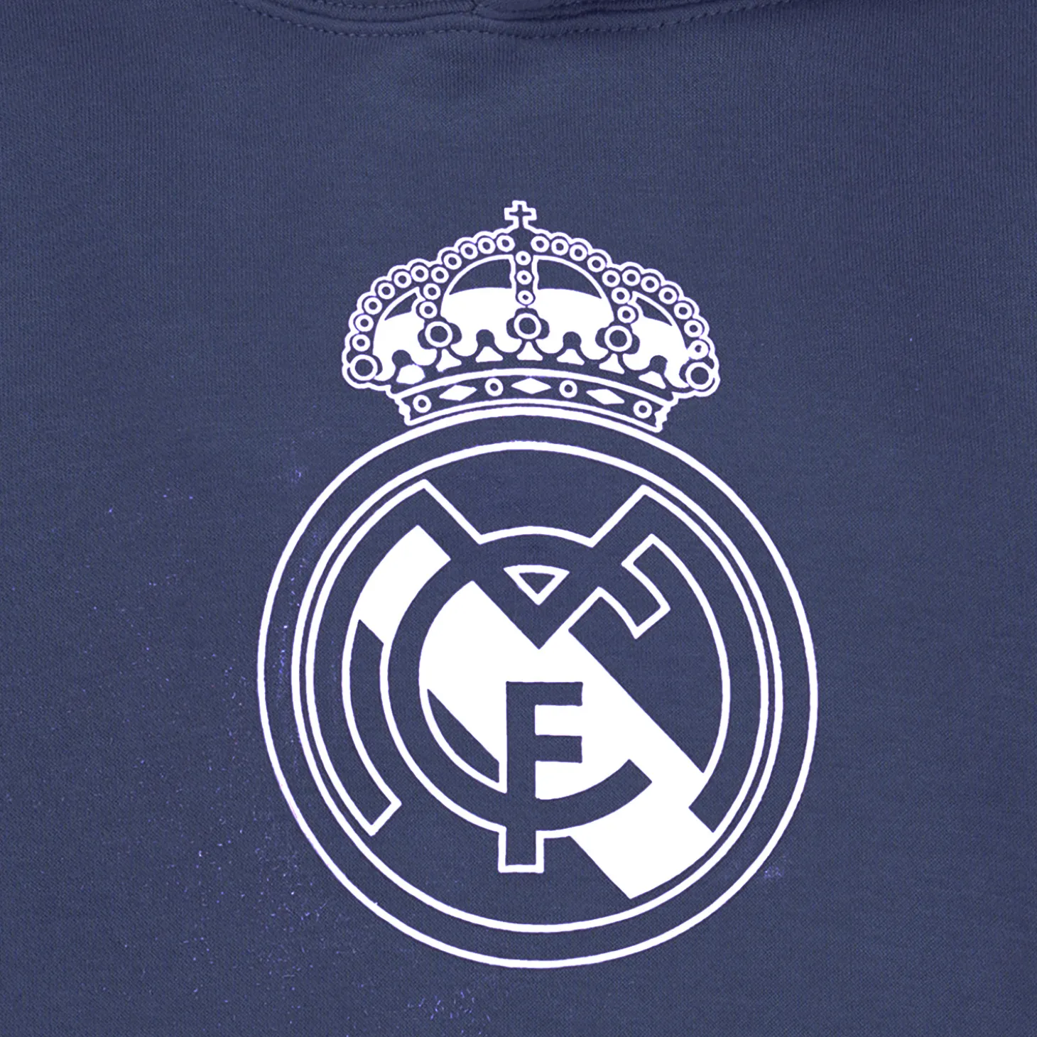 Sport Design Sweden AB Sweatshirts^Youth Color Crest Hoodie Navy Real Madrid