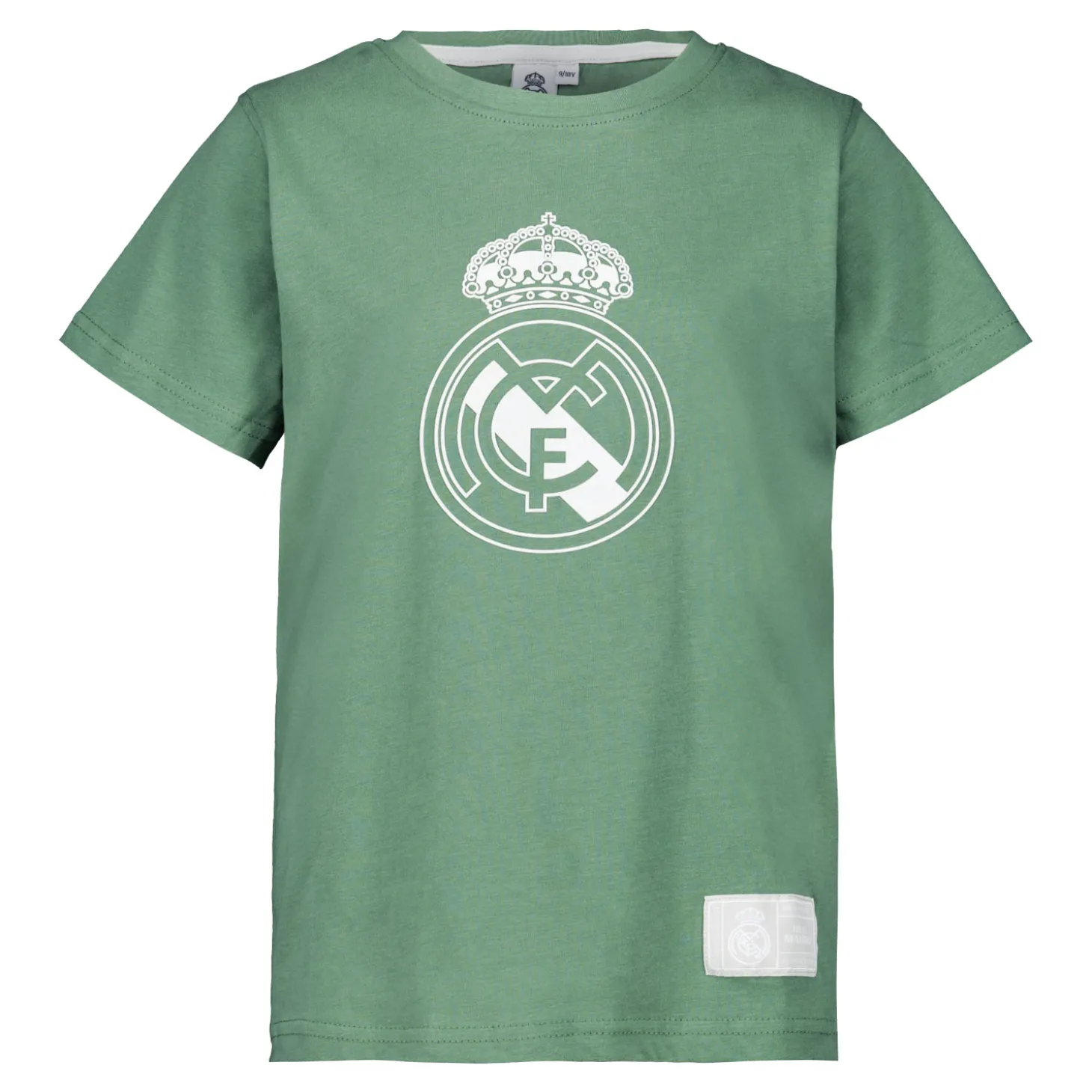 Sport Design Sweden AB T-Shirts^Youth Color Crest T-Shirt Dark Green Real Madrid
