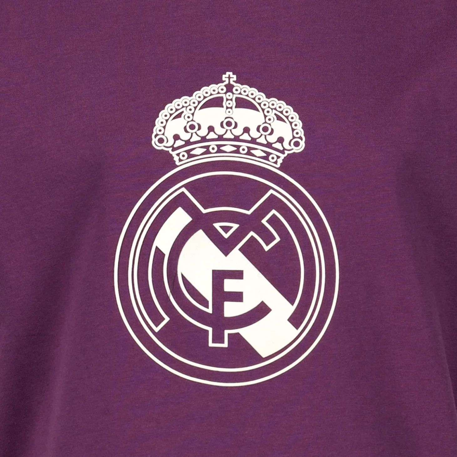 Sport Design Sweden AB T-Shirts^Youth Color Crest T-Shirt Purple Real Madrid
