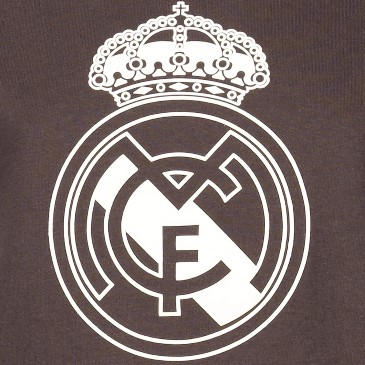 Sport Design Sweden AB T-Shirts^Youth Color Crest T-Shirt Washed Black Real Madrid
