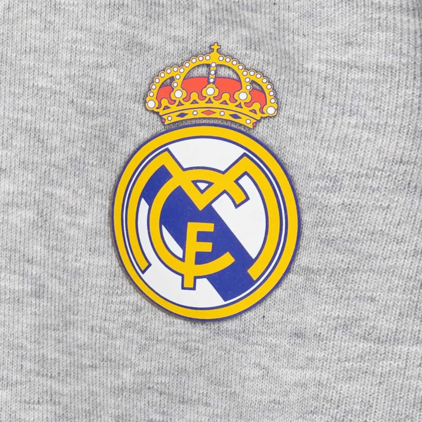 OSDM Sweatshirts^Youth ECO Essentials Real Madrid Color Crest Hoodie Light Grey