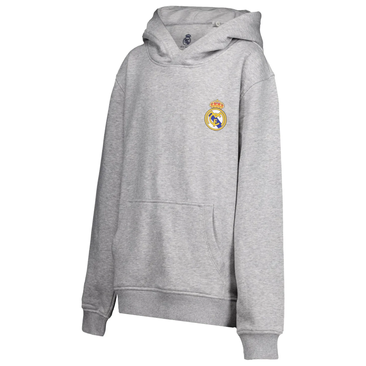 OSDM Sweatshirts^Youth ECO Essentials Real Madrid Color Crest Hoodie Light Grey