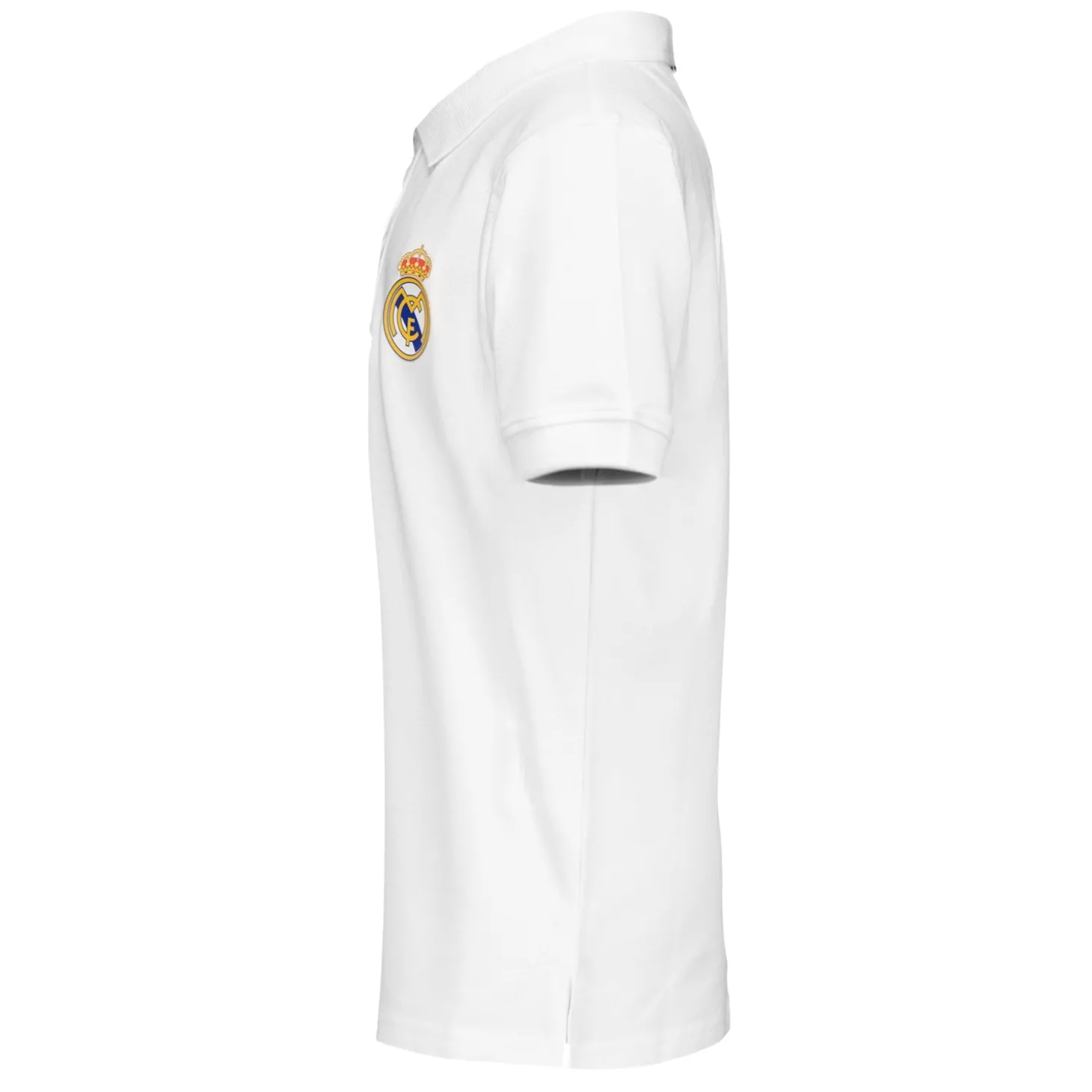 OSDM Back To School | Polos^Youth ECO Essentials Real Madrid Color Crest Polo White