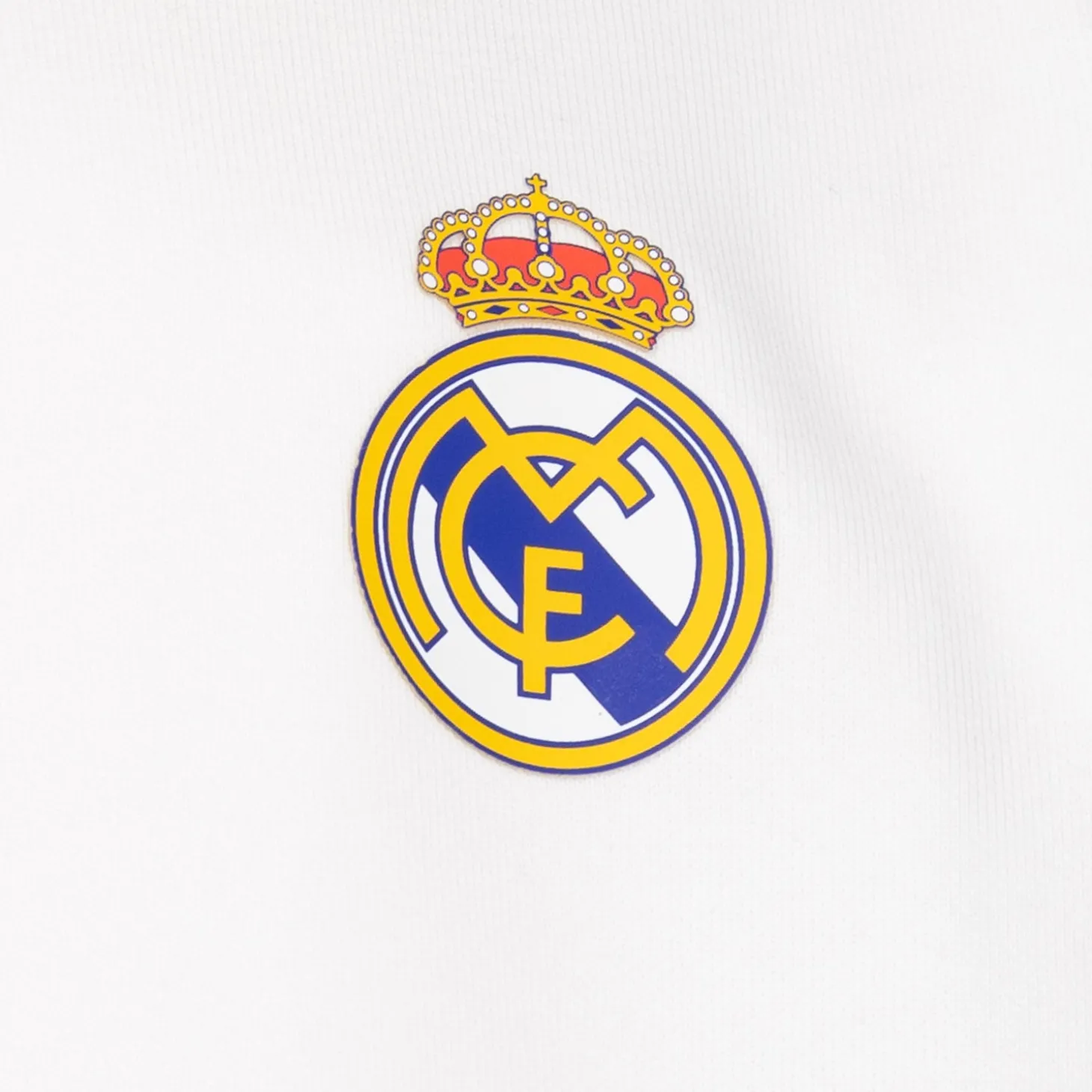 OSDM Sweatshirts^Youth ECO Essentials Real Madrid Color Crest Zip Hoodie White