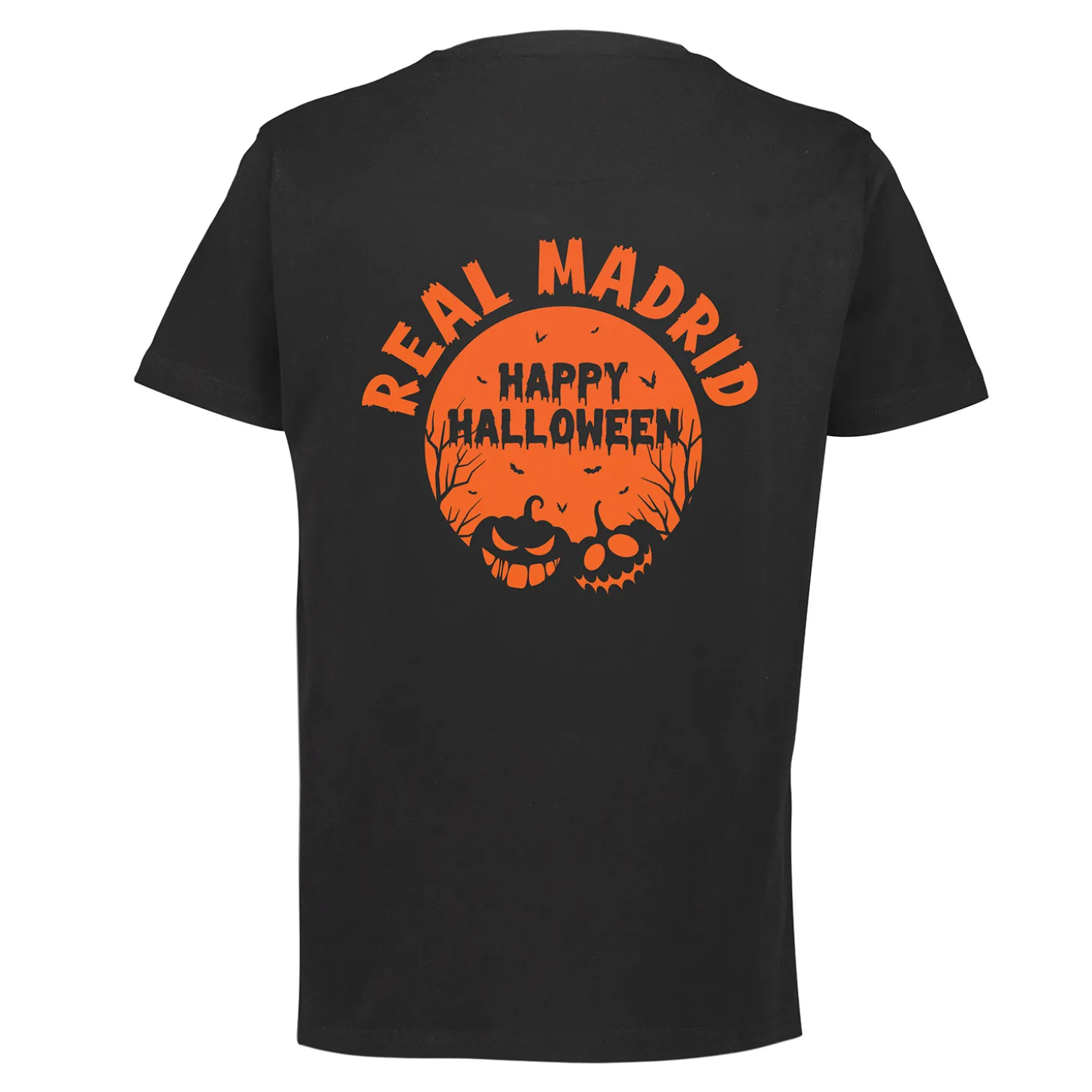 Sport Design Sweden AB T-Shirts^Youth Halloween Back Print T-Shirt Black Real Madrid