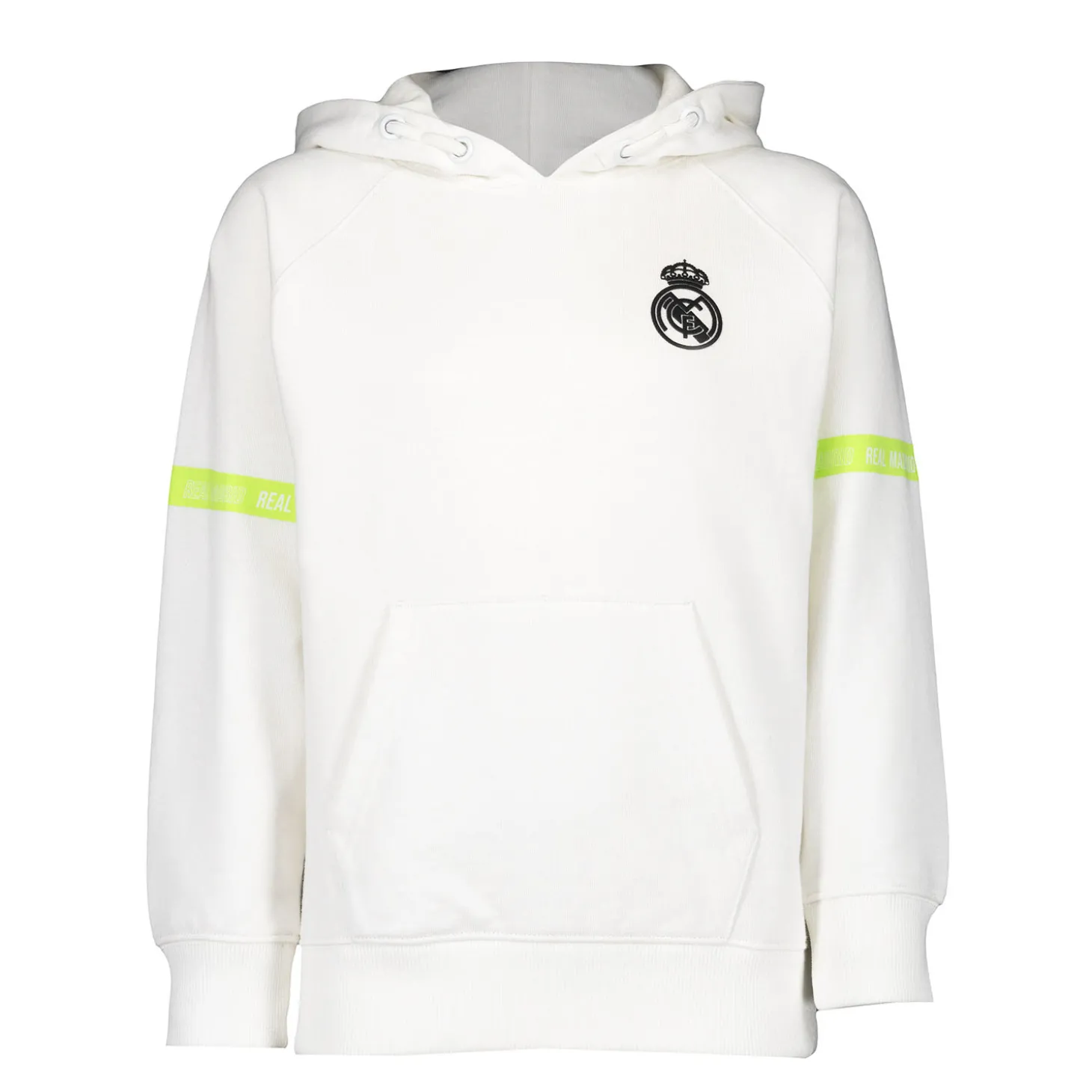 ITEX Sweatshirts^Youth Hoodie Fan Kids Tape Sleeve White Real Madrid