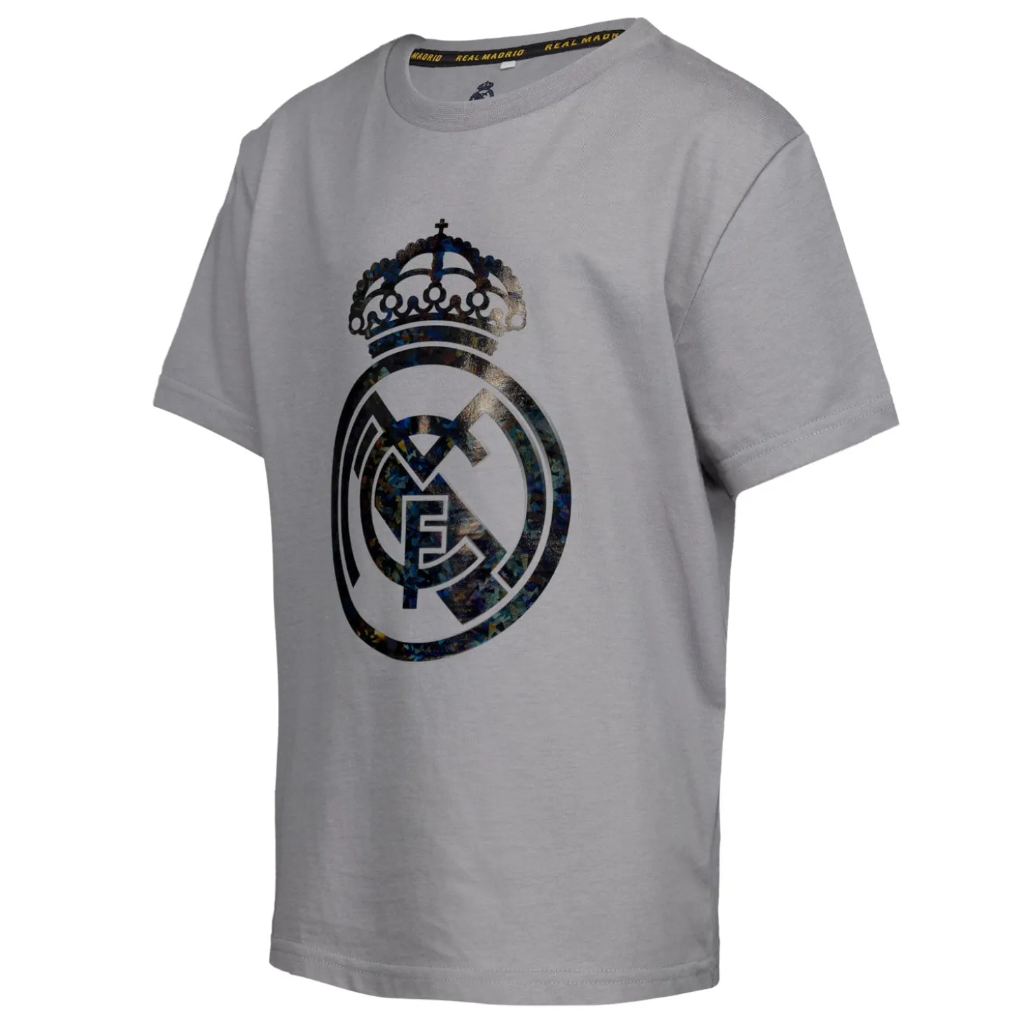 ITEX T-Shirts^Youth Kids on Tour Real Madrid Black Out Geo Foil Crest T Shirt