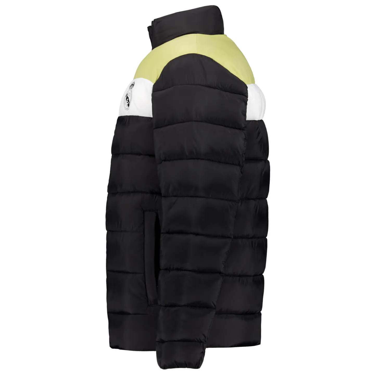 MBA Solutions Jackets^Youth Outerwear Padded Jacket Color Block Black Real Madrid