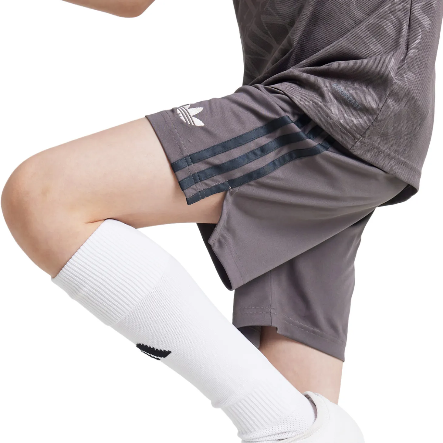 Adidas España, S.A.U Pants^Youth Third Shorts 24/25 Charcoal