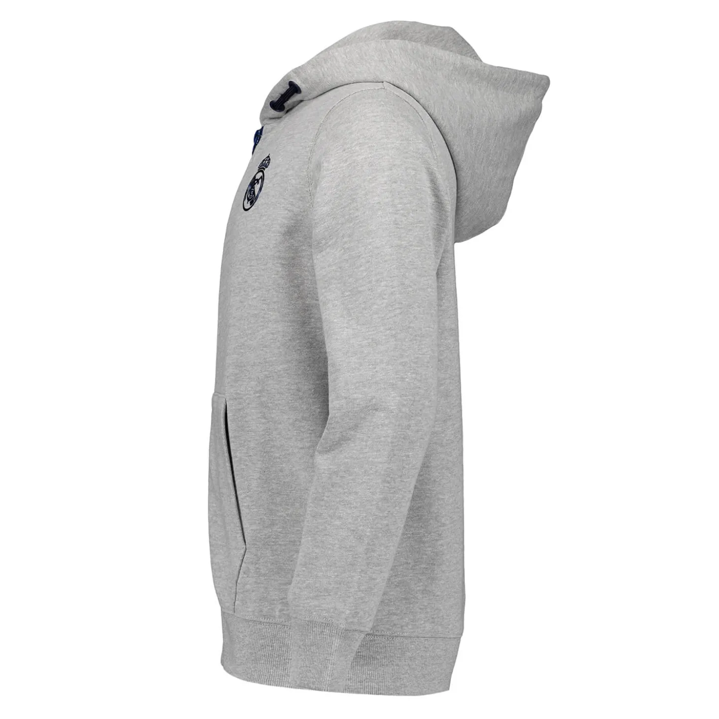 ITEX Tracksuits^Youth Tracksuit Fan Kids Ombre Zip Grey Melange Real Madrid