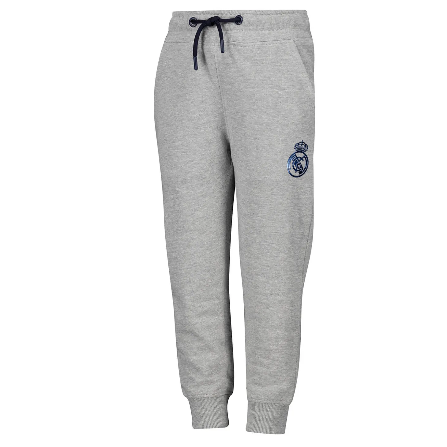 ITEX Tracksuits^Youth Tracksuit Fan Kids Ombre Zip Grey Melange Real Madrid